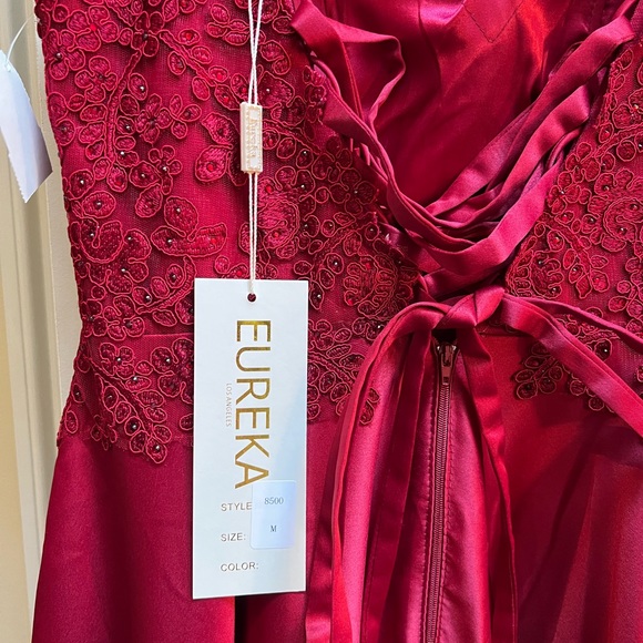 Eureka Los Angeles Dresses Eureka Gown Burgundy Poshmark